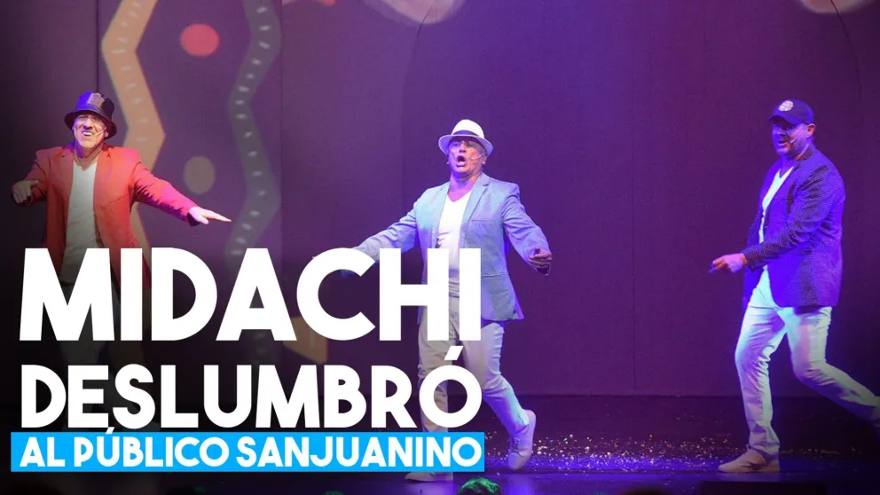Midachi deslumbró al público sanjuanino
