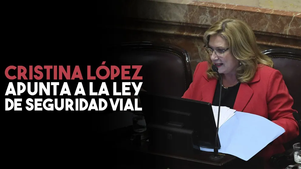 Cristina López presentó un proyecto de Ley que apunta a la Seguridad Vial