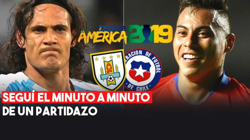 Se define el Grupo C: juega Chile vs Uruguay