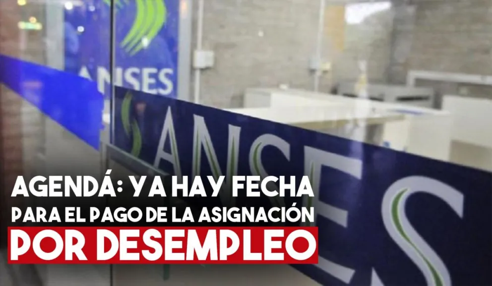 Hay fecha para el pago de la asignación por desempleo
