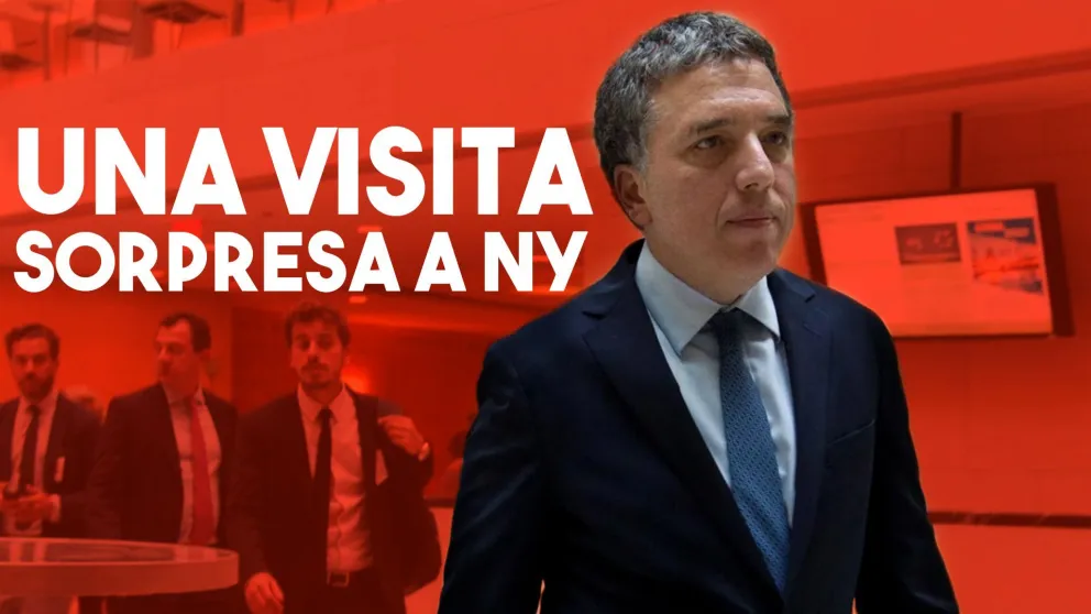 Nicolás Dujovne viajó de sorpresa a Nueva York para llevar tranquilidad a los inversores