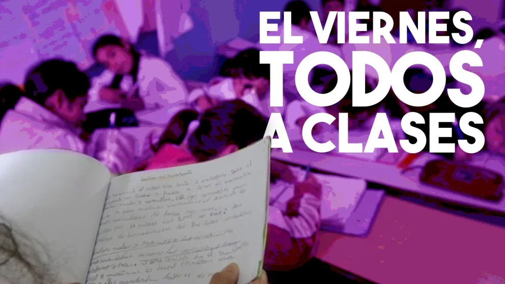 Clases normales: al final no se realizarán las jornadas docentes este viernes