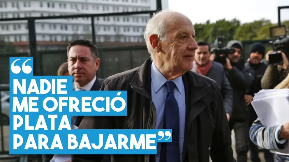 Lavagna negó que lo sobornaran para que baje su candidatura presidencial