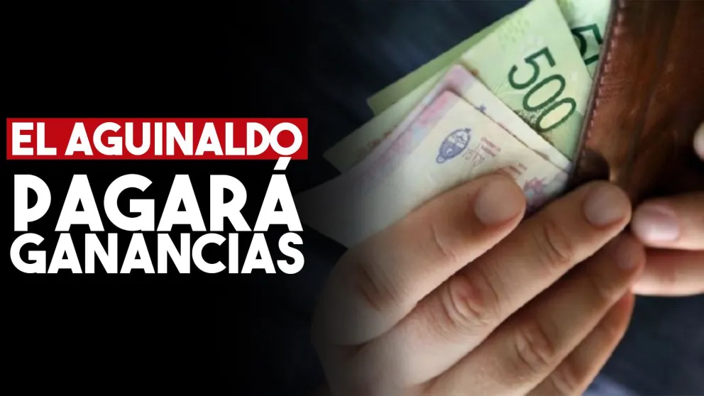 Nación confirmó que el aguinaldo paga ganancias