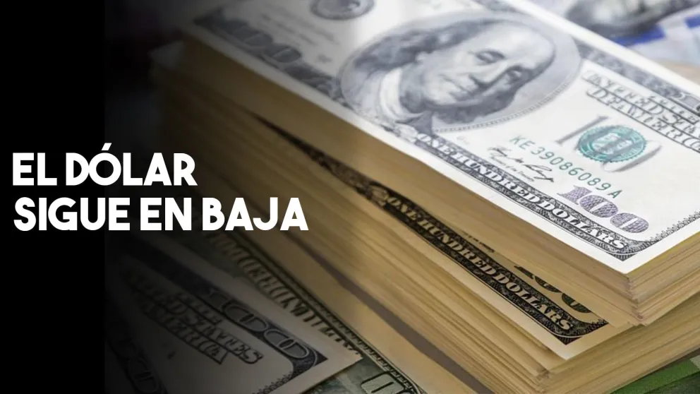 El dólar volvió a cerrar en baja