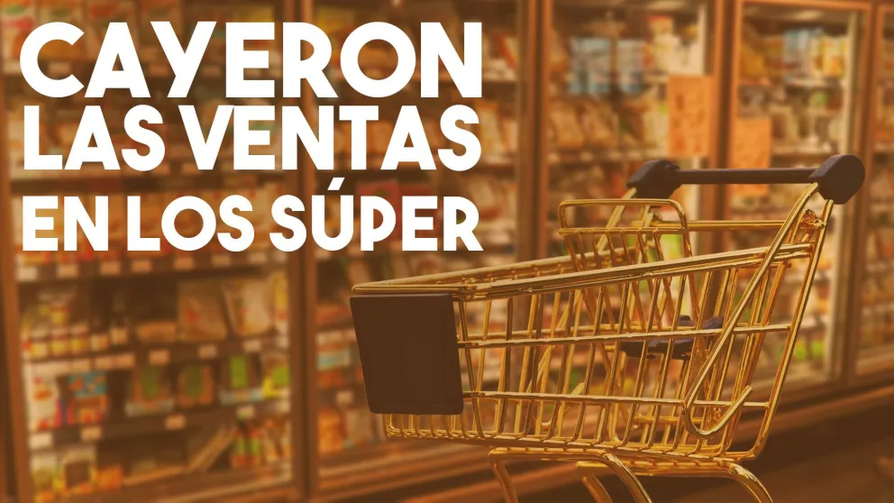 Consumo sin reacción: ventas en shopping se hundieron 22,9% y en súper 12,6%