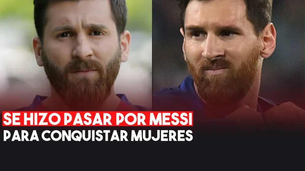 Denunciaron al iraní que se hacía pasar por Messi para conseguir sexo