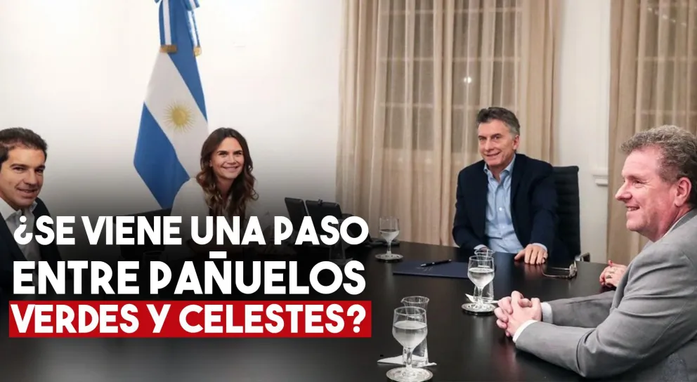 ¿Habrá una paso entre pañuelos verdes y celestes en Cambiemos?