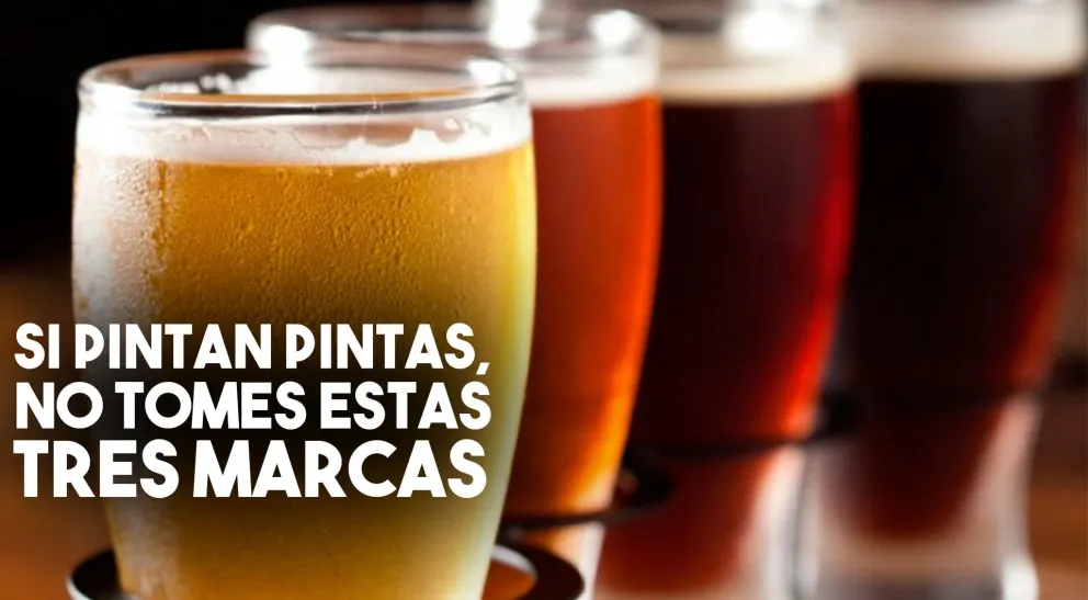 Prohíben la venta de tres marcas de cerveza