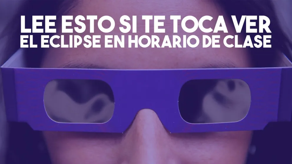 Desde Educación no se harán cargo de daños si ves incorrectamente el eclipse