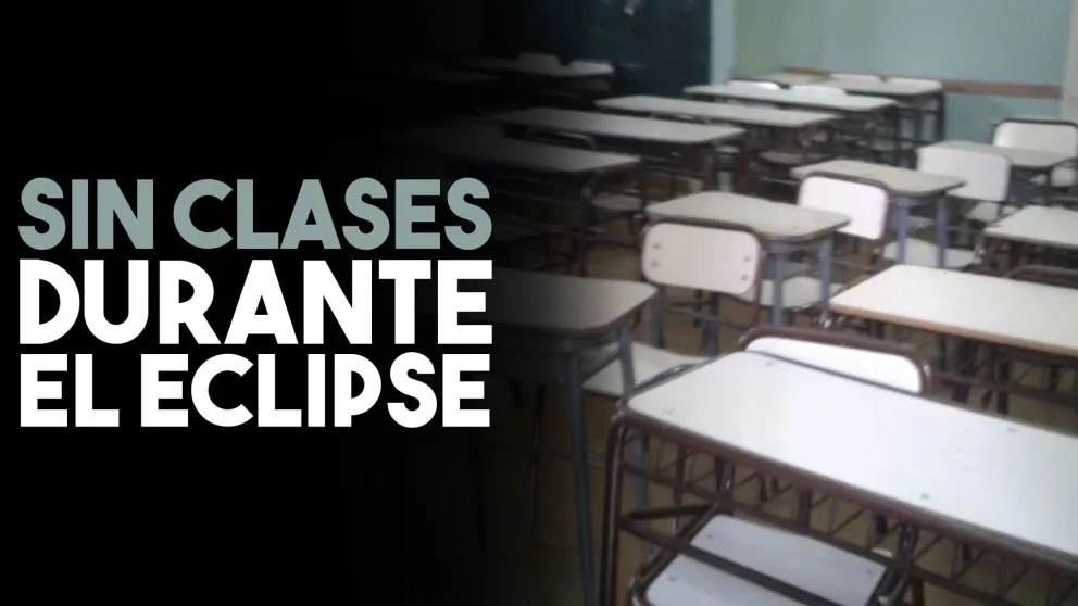 Suspenderán las clases por dos horas durante el eclipse