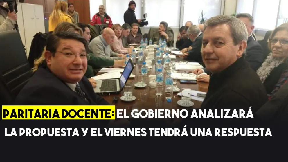 Paritarias docentes: el viernes se conocerá qué pasará con los pedidos de los gremios