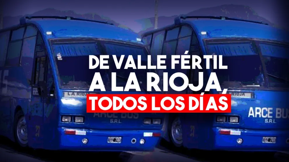 Por primera vez, habrá un recorrido diario en colectivo desde Valle Fértil a La Rioja