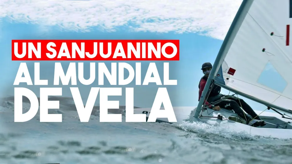 Un velerista sanjuanino competirá en el Campeonato Mundial de Vela