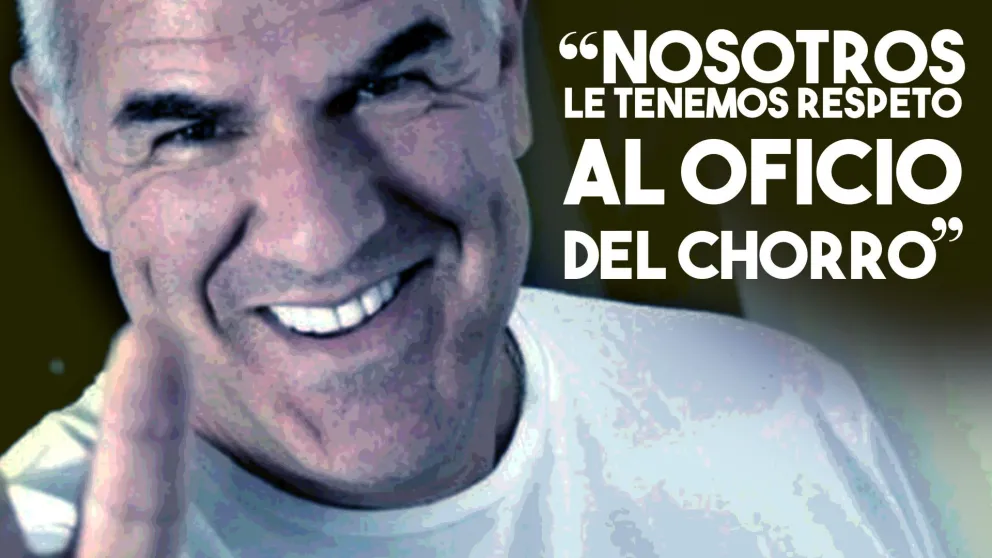 Dady Brieva: "Nosotros le tenemos respeto al oficio del chorro"