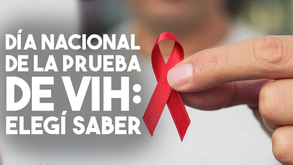 En el día nacional de la prueba de VIH, realizan testeos gratuitos