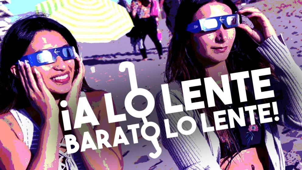 En redes sociales venden lentes para ver el eclipse