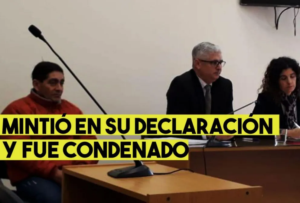 Video: mintió en su declaración en un juicio laboral y fue condenado