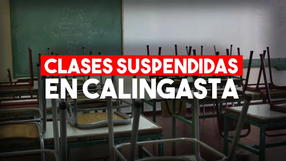 Suspendieron las clases en Calingasta por la llegada del viento Zonda
