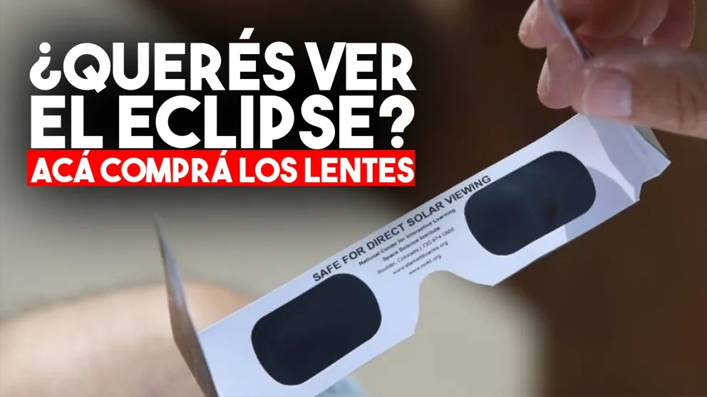Pondrán a la venta lentes oficiales para ver el eclipse