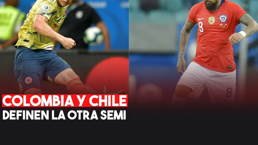 Colombia vs Chile, por los cuartos de final de la Copa América 2019