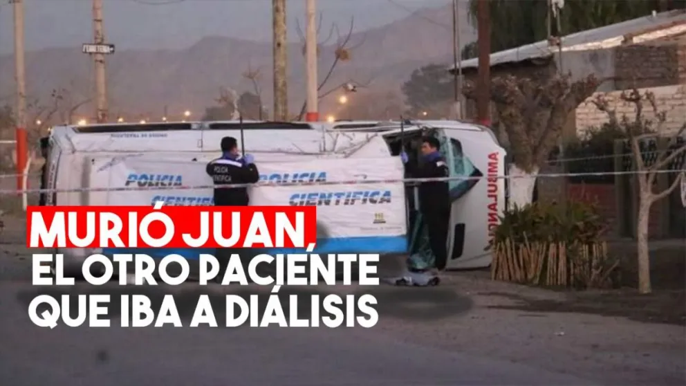 Falleció Juan y ya suman dos muertos en el accidente en Chimbas