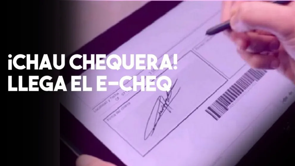 Entra en vigencia el cheque electrónicos