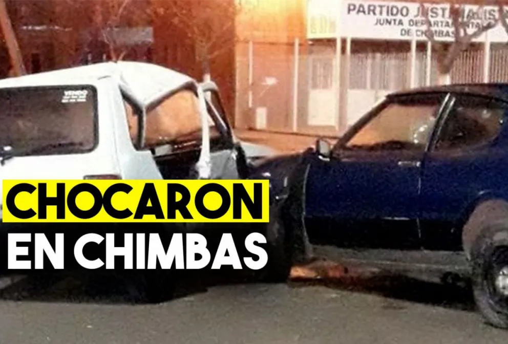 Dos imprudentes protagonizaron un choque en Chimbas