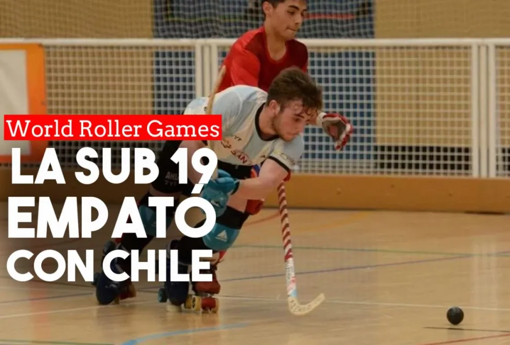 En el final del encuentro, Argentina igualó con Chile