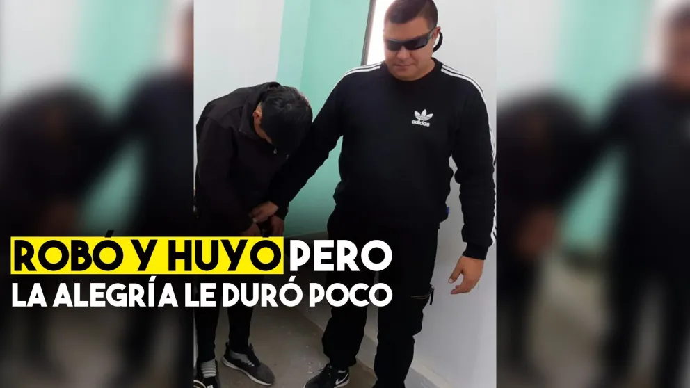 Robó en una casa, lo atraparon días después