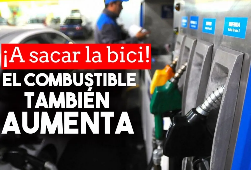 Desde este lunes, el combustible será más caro