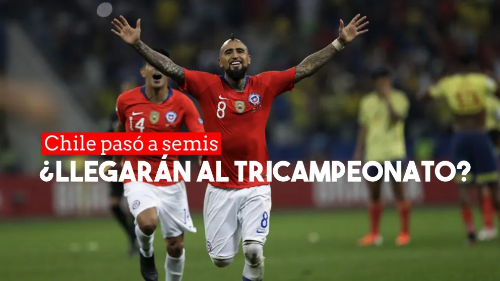 Chile ganó con penales y eliminó a Colombia