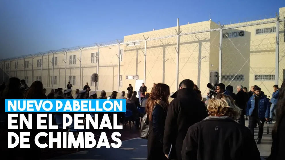 Inauguraron un nuevo pabellón en el Penal de Chimbas