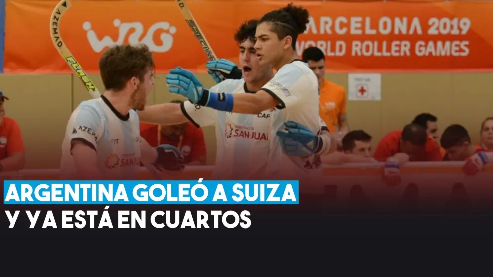 Word Roller Games: la Selección Argentina Sub 19 goleó 11 a 2 a Suiza