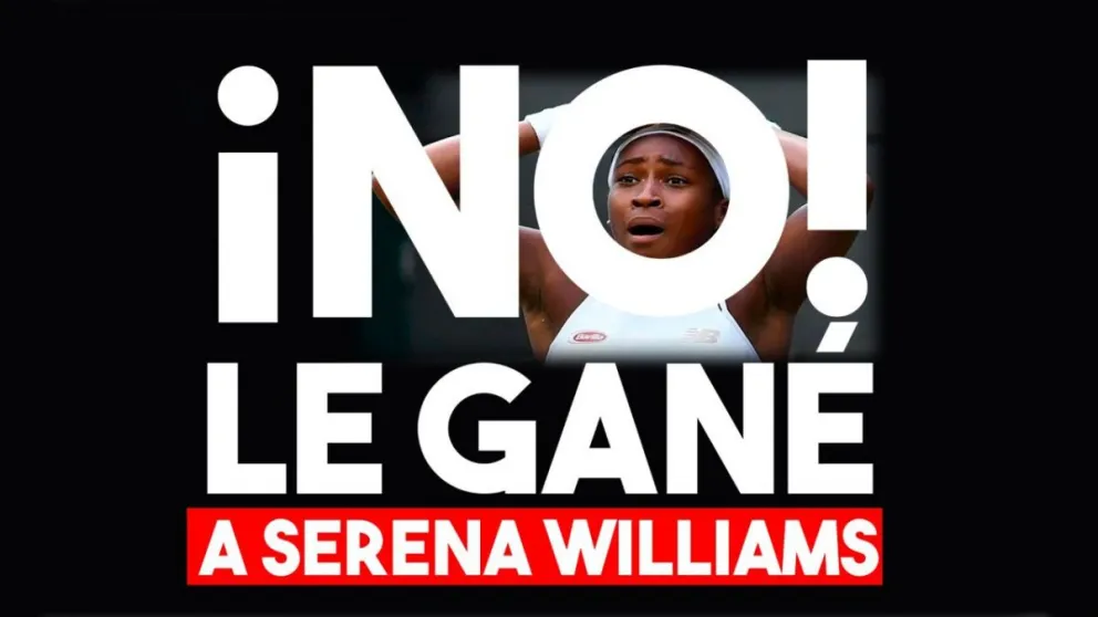Con 15 años eliminó a Serena Williams de Wimbledon