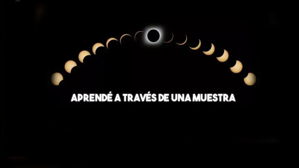 Una muestra sobre eclipses atrapa a los sanjuaninos