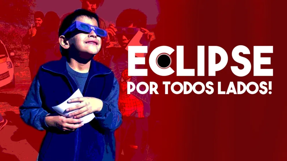Todos quieren ver el eclipse: así está Valle Fértil y Chimbas