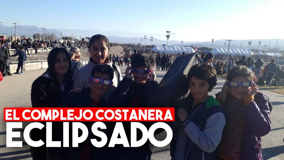 Chimbas a pleno: los autos para llegar al Complejo Costanera llegan hasta la Benavidez