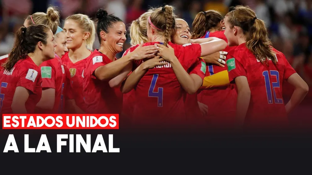 En un final apasionante, Estados Unidos venció a Inglaterra y jugará la final del Mundial de Francia