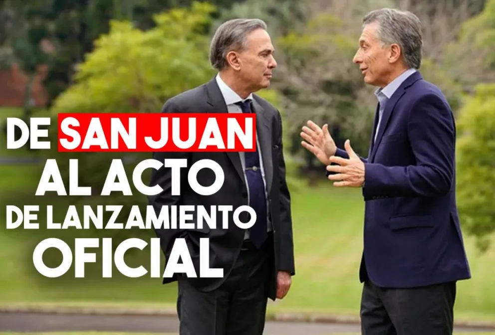 Tras visitar San Juan, Pichetto junto a Macri lanzarán la fórmula presidencial