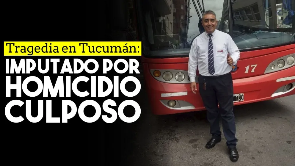Imputaron a uno de los choferes sanjuaninos del accidente en Tucumán