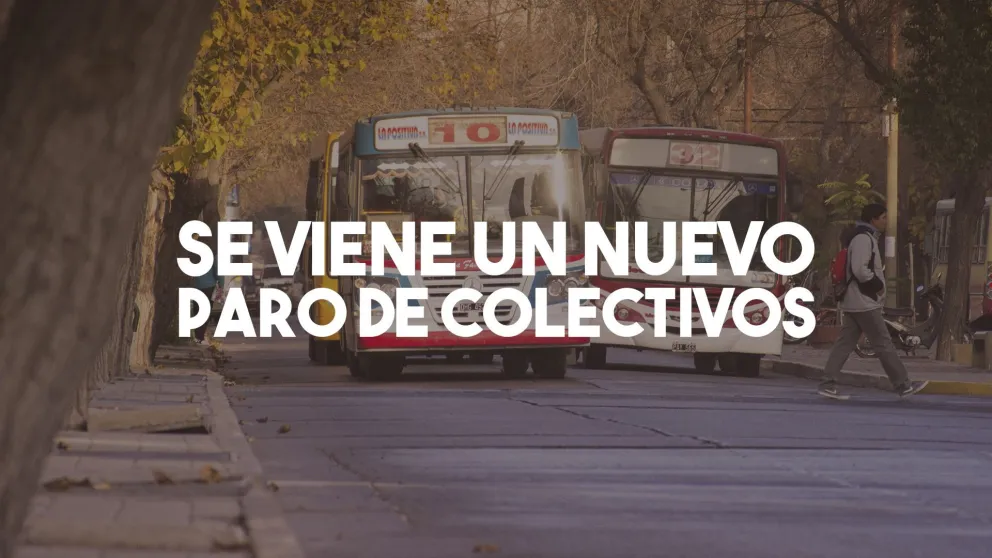 El próximo 12 de julio habrá paro de colectivos
