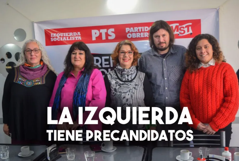 El FIT-MST también presentó sus precandidatos para las PASO Nacionales