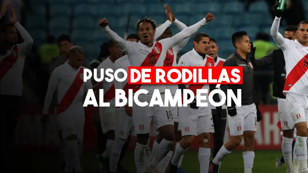 Perú ganó por goleada y sacó a Chile de la final