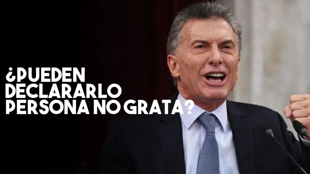 Un diputado quiere declarar persona no grata al presidente