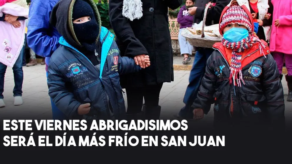 Aseguran que este viernes será el día más frío en San Juan