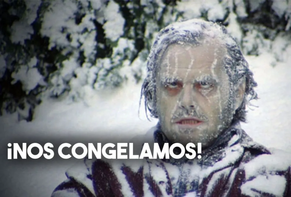 La sensación térmica llegó a -7° y es el día más frío del año