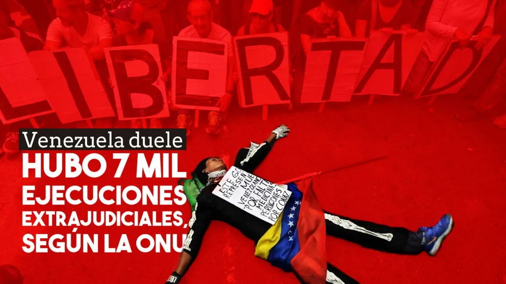 La ONU denunció 7.000 ejecuciones extrajudiciales en Venezuela