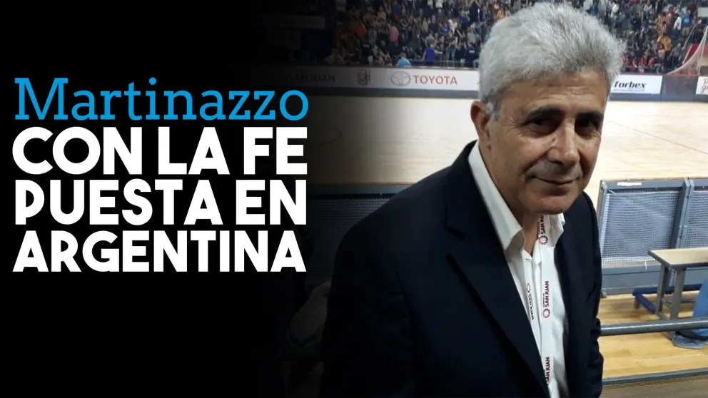 Martinazzo palpita la final entre Argentina y España