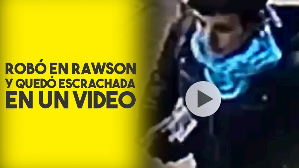 Escracharon en video a una ladrona de estéreos de Rawson